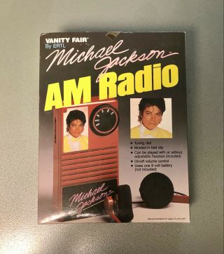 Vintage Rare 1984 Michael Jackson Am Radio.