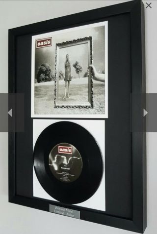 Oasis Wonderwall - Vinyl Single - Ltd Edition - Certificate - Noel Gallagher