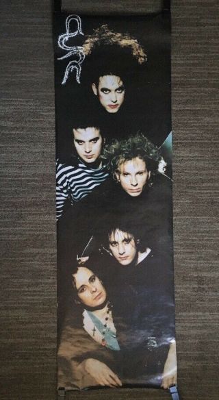 The Cure Door Poster Vintage Pin - Up 1980’s Retro Music Memorabilia 1982