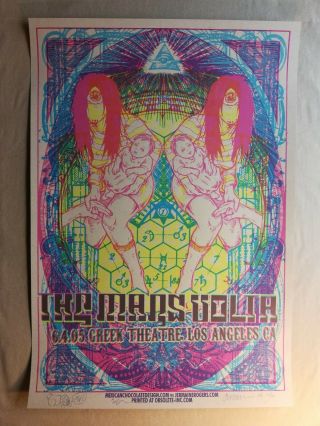 The Mars Volta 2005 Concert Poster - La,  Ca - Jermaine & Jared - A/p Doodle