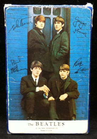 Beatles 1964 Complete Set Of Playing Cards 52,  2 Jokers