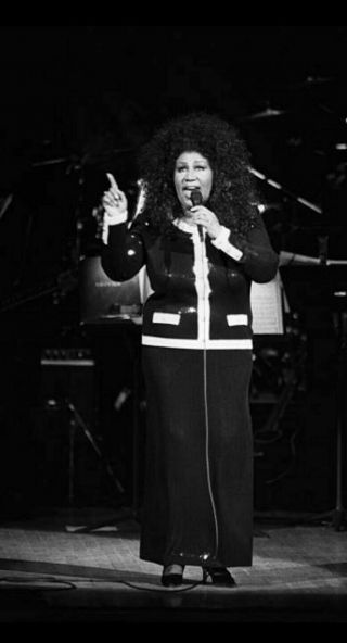 Aretha Franklin Personally Owned & Worn Black Skirt
