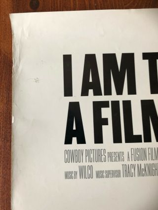 Wilco film poster - I Am Trying To Break Your Heart (signed by band) 2