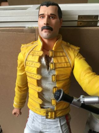 Freddie Mercury 18 Inch Figure Neca Motion Activated Queen Music
