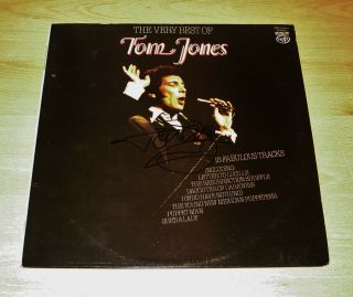 Tom Jones Signed 12 