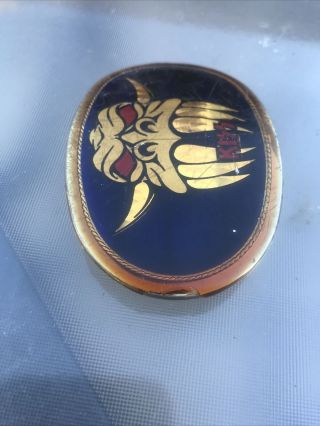 Kiss Belt Buckle Stamped Pacifica 1978 2