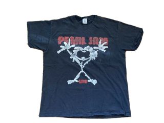 1998 Pearl Jam Concert T - Shirt Size Xl
