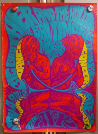 Big Brother And The Holding Company Moby Grape The Ark Aor - 2.  310 1967 Poster
