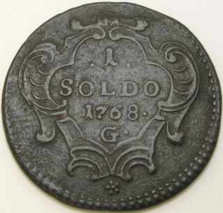 Gorizia (italian State) 1 Soldo 1768g - Copper - Maria Theresa - Vf - 3723 ¤