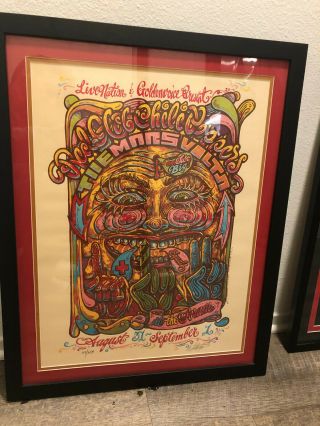 Red Hot Chili Peppers Poster Michael M Motorcycle Print Mars Volta 06 Forum La