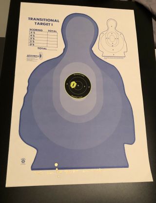 Target Shot By Maynard James Keenan Tool Poster Puscifer A Perfect Circle Signed