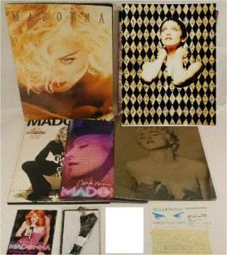 Reserved Madonna Concert Japan Tour Program Ticket Photo Book History Book　　