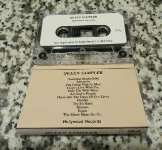Queen Sampler Us Cassette Promo Advance (innuendo) - Queen Freddie Mercury