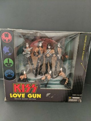 Mcfarlane Toys Kiss Love Gun Action Figure Set With Box