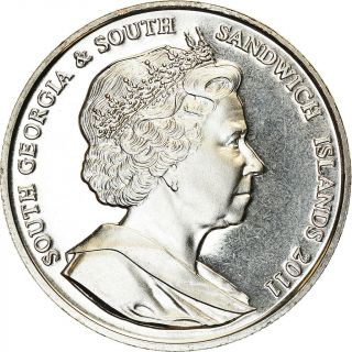 [ 787080] Coin,  South Georgia And The South Sandwich Islands,  2 Pounds,  2011