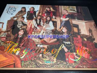 Twice 3rd Special Album The Year of Yes Autographed Signed Promo CD Great Cards 2
