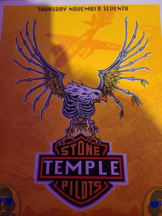 Emek - 1996 - Stone Temple Pilots Concert Poster - Phoenix