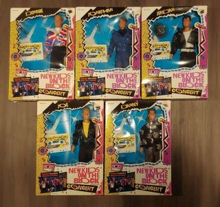 Official Kids On The Block Concert Doll Complete Set