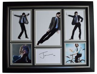 Jarvis Cocker Signed Autograph 16x12 Framed Photo Display Music Pulp