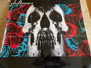 Deftones - Autographed 2003 Maverick Records Promo Poster / 5 Members