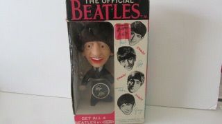 The Beatles Ringo Doll 1964 Remco Seltaeb Inc,  Nems.  In Box/packaging