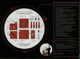 LAST ONE Deleted - The White Stripes - Mini Theremin Kit - Ltd to 1000 Third Man 3