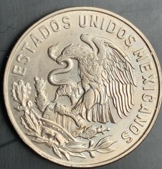 1967 Mo Mexico Estados Unidos Mexicanos 50 Centavos Km 451