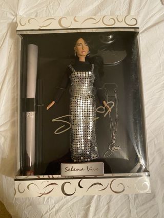 Selena Quintanilla Doll With Stand,  Poster And Necklace