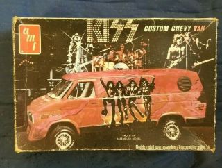 Kiss 1977 Amt Custom Chevy Van Model Kit
