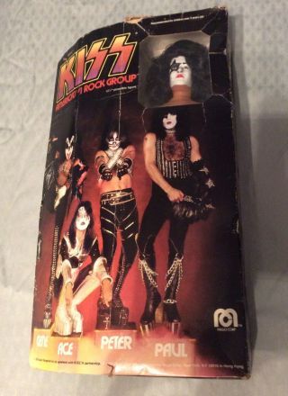 1978 Mego Kiss Paul Stanley Doll 12.  5”