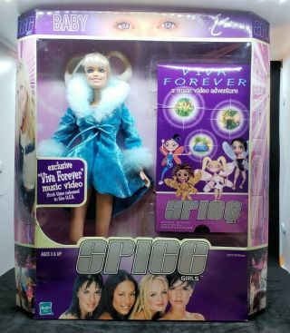 Spice Girls Baby Spice Viva Forever (with Vhs Video) Doll