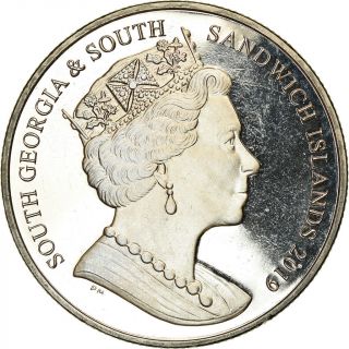 [ 787089] Coin,  South Georgia And The South Sandwich Islands,  2 Pounds,  2019