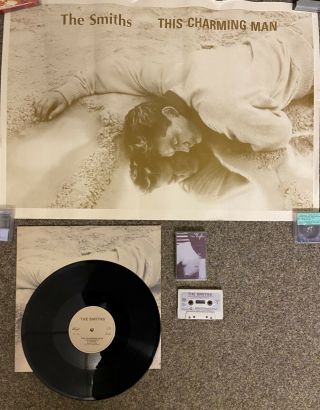 The Smiths This Charming Man Promo Pack - Poster,  First Press Lp,  Cassette
