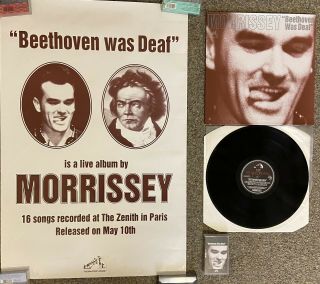 Morrissey Beethoven Was Deaf Promo Pack - Poster,  Lp And Cassette