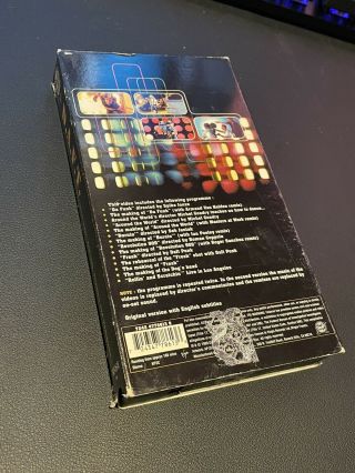 rare Daft Punk D.  A.  F.  T.  VHS Tape 2
