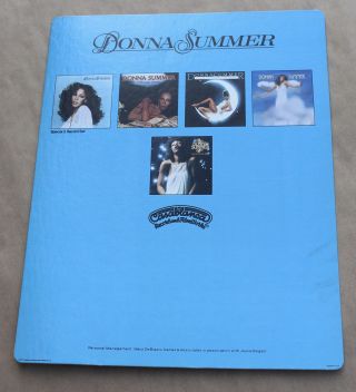 Rare Vintage 1977 Donna Summer Record Store Lp Album Divider Casablanca Records