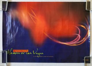 Cocteau Twins Heaven Or Las Vegas 1990 Capitol 4ad Promo Only Poster Dream Pop