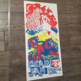 Pearl Jam Columbus 2003 Poster Ames Rare