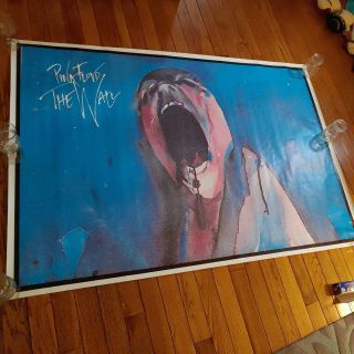 Vintage Rare Pink Floyd The Wall Poster 42 X 58