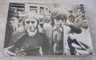 1970 The Rolling Stones Mick Jagger Marianne Faithfull Vintage 8x11 Press Photo