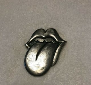 Rolling Stones Tongue Logo Belt Buckle (2005 Uk Issue)