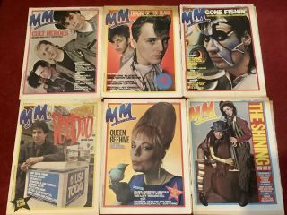 Melody Maker 1983 Newspapers Joblot X 16 U2 Thin Lizzy Spandau Ballet Wham