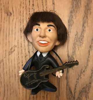 Vintage 1964 Remco Beatles George Harrison Doll With Guitar