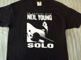 Neil Young 1999 Solo Tour T - Shirt Never Worn