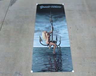 Ultra Rare Great White Hooked Promo Poster 24 " X 59 " Jack Russell,  Mark Kendall