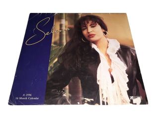 Rare Selena Quintanilla 1996 Q - Productions Official Calendar Reserved
