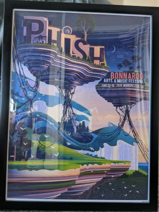 Phish Bonnaroo 2019 Poster Print By Sam Chivers Limited Edition /650