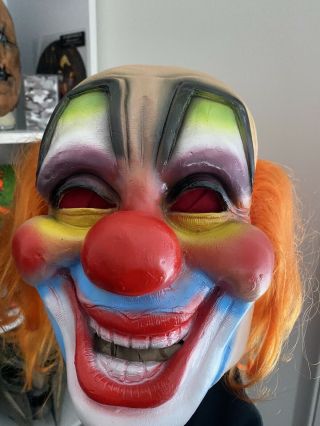 2020 Rudel West German Vinyl Clown Mask.  Slipknot