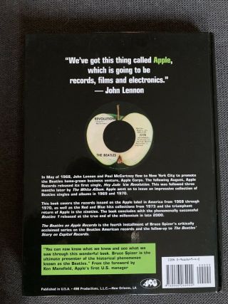 The Beatles on Apple Records Hardcover Book by Bruce Spizer 2