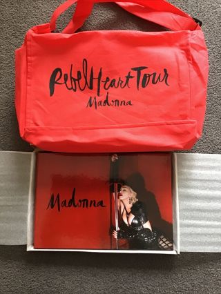 Madonna Rebel Heart Tour Vip Book & Tote Bag